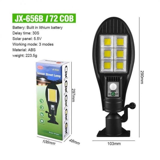 Соларна LED Лампа JX-656